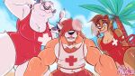  16:9 2020 anthro black_nose body_hair breasts brown_body brown_fur brown_hair canid canine canis chest_hair cleavage clothed clothing digby_del_la_vega ear_piercing ear_ring female first_person_view fur group hair hair_over_eyes hi_res lifeguard lifeguard_swimsuit lola_souza looking_at_viewer lutrine makardraws male mammal muscular muscular_anthro muscular_male mustelid one-piece_swimsuit palm_tree piercing plant polar_bear red_hair red_one-piece_swimsuit red_wolf river_otter shirt signature smile sophie_romanov sun swimming_trunks swimwear tank_top thick_thighs topwear tree ursid ursine wet wet_body wet_fur wet_hair white_body white_fur wide_hips widescreen wolf 