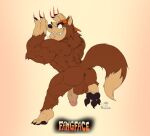  2015 3_toes 4_fingers anthro anus back_muscles backsack backwards_baseball_cap backwards_hat balls baseball_cap biceps big_balls big_butt big_muscles big_penis black_nose black_pawpads brown_body brown_fur butt canid canine canis clawing clawing_wall clothing digital_media_(artwork) eyebrows fangface feet fingers fur furry_balls genitals half-erect hat hat_only headgear headgear_only headwear headwear_only hiked_leg humanoid_genitalia humanoid_penis looking_back male mammal mostly_nude muscular muscular_anthro muscular_male nude pawpads paws penis perineum quads raised_leg sharp_teeth simple_background smile solo tan_body tan_fur teeth toes utx-shapeshifter vein veiny_penis were werecanid werecanine werewolf wolf 