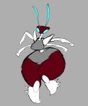  anthro arthropod biomechanical blattodea cockroach female genetic_engineering insect overweight radilyn red_body solo thick_thighs 