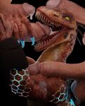  3d_(artwork) balls bestiality big_tongue bodily_fluids cum cum_in_mouth cum_inside cum_on_arm cum_on_face cum_on_neck cum_on_penis cybernetics cyborg digital_media_(artwork) dinosaur dromaeosaurid ejaculation erection fellatio female female_penetrated feral feral_penetrated gangbang genital_fluids genitals group group_sex hi_res human human_on_feral human_penetrating human_penetrating_feral humanoid_genitalia humanoid_penis interspecies killer_instinct long_tongue machine male male/female male_on_feral male_penetrating male_penetrating_female mammal microsoft nude open_mouth oral oral_invitation oral_penetration penetration penile penis penis_on_face rareware reptile reptilligator riptor scalie sex simple_background smile theropod tongue tongue_out velociraptor video_games xbox_game_studios 