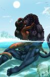  2021 4_toes 5_fingers abs accessory aidan_(koyote) anthro anthro_on_anthro anthro_penetrated anthro_penetrating anthro_penetrating_anthro areola athletic athletic_anthro athletic_male balls beach black_body black_fur black_hair black_nose breasts brown_body brown_fur butt butt_grab claws day dreadlocks duo feet felid female female_penetrated finger_claws fingers flower flower_in_hair from_front_position fur genitals hair hair_accessory hand_on_butt hand_on_head hi_res hindpaw humanoid_hands intimate kissing lei-lani long_hair lutrine male male/female male_penetrating male_penetrating_female mammal mastery_position melanistic moltsi muscular muscular_anthro muscular_male mustelid nipple_piercing nipple_ring nipples nude on_lap outside outside_sex pantherine partially_submerged passionate paws pecs penetration penile penile_penetration penis penis_in_pussy piercing plant pussy romantic romantic_couple sea seaside sex sex_on_the_beach shore side_boob signature sitting sitting_on_lap skinny_dipping toe_claws toes underwater underwater_sex vaginal vaginal_penetration water waterline_view watermark wet wet_body wet_fur wet_hair 