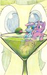  absurd_res alcohol amethyst_star_(mlp) beverage blue_body cocktail cutie_mark earth_pony equid equine fan_character female feral friendship_is_magic green_eyes group gyro_tech hasbro hi_res hooves horn horse lemondrop_(character) male mammal mane martini micro my_little_pony olive_(disambiguation) pink_body pony quadruped toothpick tsitra360 unicorn unicorn_horn 