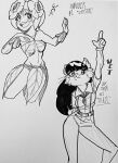  crystal digital_media_(artwork) duo female female/female furryartwork hi_res humanoid inktober_2021 monochrome nintendo pok&eacute;mon traditional_media_(artwork) video_games wh1t3-c4t-tr3v0r 