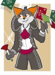  anthro canid canine fox hi_res irgram irgramfox male mammal mariachi_suit mexican solo 