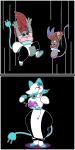  1:2 bell bell_collar collar deltarune fish hi_res mammal marine maus_(deltarune) mouse murid murine rodent shark tasque_manager transformation trevor-fox trevor-fox_(character) undertale_(series) video_games 