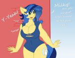  anthro breasts clothing codras cutie_mark equid equine fan_character female freckles hasbro horse mammal milky_way_(character) my_little_pony one-piece_swimsuit solo swimwear xwoofyhoundx 