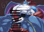  abs anal anal_penetration anthro anthro_on_anthro anthro_penetrated anthro_penetrating anthro_penetrating_anthro armor bandai_namco belt black_sclera blue_body bodily_fluids bottomless censored clothed clothing cum cum_in_ass cum_inside cum_on_penis damaged_armor damaged_clothing digimon digimon_(species) dorbickmon dragon duo forced genital_fluids genitals headgear helmet hi_res male male/male male_penetrated male_penetrating male_penetrating_male membrane_(anatomy) membranous_wings muscular muscular_anthro muscular_male nipples nude pecs penetration penis rape red_body red_eyes scalie scar sex slit sweat tgdh torn_clothing ulforceveedramon vein veiny_penis video_games wings yellow_eyes 