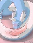  animal_genitalia animal_penis anus auto_penis_lick blue_body blush cetacean_penis countershade_torso countershading dragonair erection eyes_closed feral genital_slit genitals head_spike hi_res imgonnaloveyou licking long_body male masturbation nintendo oral oral_masturbation penile penile_masturbation penis pink_background pok&eacute;mon pok&eacute;mon_(species) scalie self_lick serpentine shaded simple_background slit solo squall_(alpha268) tapering_penis tongue tongue_out video_games white_body white_countershading 