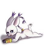  absurd_res alpha_channel anthro bandai_namco breasts digimon digimon_(species) female fuzefurry gatomon genitals hi_res nipples pussy solo tagme 
