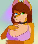  anthro big_breasts breasts callie_senta canid canine canis dingo female hi_res mammal solo 