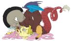  2020 absurd_res ambiguous_penetration antlers blue_eyes blush chimera discord_(mlp) draconequus duo equid equine erection feathered_wings feathers female feral fluttershy_(mlp) friendship_is_magic genitals hair hasbro hi_res hooves horn long_hair male male/female mammal my_little_pony pegasus penetration penis pink_hair quadruped red_eyes sex simple_background snspony white_background wings yellow_body yellow_feathers yellow_sclera yellow_wings 