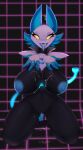  android anthro big_breasts black_body blue_hair blue_nipples blush blush_stickers bodily_fluids breasts cum cum_in_pussy cum_inside cum_on_breasts cum_on_hand cum_on_tongue cum_string deltarune felid feline felis female genital_fluids genitals hair hi_res huge_breasts kneeling machine mammal nipples open_mouth pussy robot siripim solo tasque_manager tongue tongue_out undertale_(series) video_games yellow_eyes 