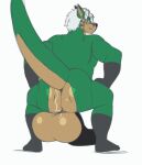  animated anthro anus ass_clapping balls big_balls big_butt big_penis bouncing_balls bouncing_butt bouncing_penis butt canid canine dragon fox genitals gloves_(marking) green_body hair huge_balls huge_butt hybrid jin_(jindragowolf) jindragowolf leg_markings looking_at_viewer looking_back looking_back_at_viewer male mammal markings nude penis rear_view scalie short_playtime simple_background socks_(marking) solo twerking white_hair 