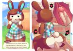  &lt;3 absurd_res aerth anal anal_penetration animal_crossing anthro anthro_penetrated arms_bent bodily_fluids body_part_in_ass bottomless butt butt_grab calf_grab carmen_(animal_crossing) clothed clothing comic cum cutaway detailed_background duo english_text faceless_character faceless_male female female_on_human female_penetrated filbert_(animal_crossing) first_person_view from_behind_position genital_fluids genitals hand_on_another&#039;s_butt hand_on_butt hand_on_calf hand_on_leg hand_on_thigh heart_pattern heart_reaction heart_wall hearts_around_body hi_res human human_on_anthro human_penetrating human_penetrating_anthro internal internal_anal interspecies lagomorph leg_grab leporid looking_at_viewer lying male male/female male_on_anthro male_penetrating male_penetrating_female male_pov mammal nintendo on_back on_bottom on_top pattern_wall penetration penile penile_penetration penis penis_in_ass rabbit raised_hand reverse_cowgirl_position sex smile text text_box tucked_arms video_games wall_(structure) 