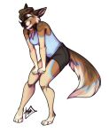  alpha_channel anthro bloodiath canid canine canis clothing domestic_dog female mammal solo 