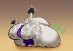  abdominal_bulge after_vore anthro anus balls big_breasts big_butt biped breasts butt celexxis_(artist) death digestion digestion_noises fatal_vore genitals giraffe giraffid gynomorph hi_res horn huge_breasts huge_butt hyper hyper_anus hyper_breasts hyper_butt hyper_genitalia intersex mammal maxxi_macqueen ossicone puffy_anus solo vore 