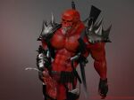  3d_(artwork) 4:3 bodily_fluids cum demon digital_media_(artwork) genital_fluids genitals humanoid male masturbation orgasm penile penile_masturbation penis reaver reaver2kl4u solo 