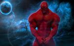  3d_(artwork) biceps demon digital_media_(artwork) genitals humanoid male muscular pecs penis reaver reaver2kl4u solo 