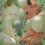  1:1 3_toes balls blush bodily_fluids cum cum_on_penis duo edit eeveelution erection eyes_closed feet feral flareon fluffy foreskin frottage fur genital_fluids genitals grass group_masturbation head_tuft kemono leafeon leg_markings looking_at_another male male/male mammal markings masturbation neck_tuft nintendo open_mouth outside penis plant pok&eacute;mon pok&eacute;mon_(species) red_body red_fur sex socks_(marking) sollace sweat tabezakari tan_body tan_fur toes tuft uncensored video_games yellow_body yellow_fur 