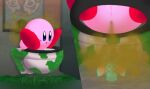  ambiguous_gender anus bathroom big_ears duo eyes_closed fart fart_fetish female feral genitals kirby kirby_(series) kirby_and_the_forgotten_land looking_down nintendo privy public_restroom pussy restroom_stall sitting size_difference smelly toilet toilet_pov toilet_use video_games waddling_head 
