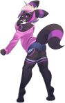  2021 alpha_channel alternate_color anthro anthrofied digital_media_(artwork) eeveelution fur girly hair hi_res male nintendo open_mouth pok&eacute;mon pok&eacute;mon_(species) pok&eacute;morph rudragon simple_background smile solo teeth tongue transparent_background umbreon video_games 