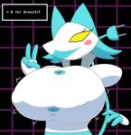  android anthro big_breasts breasts deltarune felid feline female hi_res huge_breasts machine mammal r-rova robot solo tasque_manager undertale_(series) video_games 