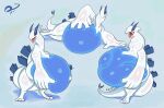  belly belly_expansion big_belly duo expansion feral group hi_res hyper hyper_belly legendary_pok&eacute;mon lugia male nintendo organs pok&eacute;mon pok&eacute;mon_(species) rumbling_stomach semi-anthro stomach video_games vore voreopia 