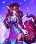  2021 5_fingers anthro breasts brown_hair canid canine clothed clothing digital_media_(artwork) eyebrows eyelashes felicia_cat female fingers hair hi_res mammal solo 