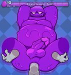  anal anal_penetration animate_inanimate balls bodily_fluids clash_of_clans clash_royale disembodied_hand disembodied_penis dripping elixir elixir_golem genital_fluids genitals goo_creature goo_humanoid human human_penetrating humanoid male male/male mammal not_furry nude overweight overweight_male penetration penis power_bottom precum precum_drip purple_body purple_penis size_difference slightly_chubby slime supercell_(company) 
