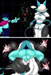  &lt;3 absurd_res anthro anthro_penetrated balls big_breasts big_butt blue_balls blue_body blush breasts butt deltarune duo enigi09 female female_penetrated from_front_position genitals hi_res human human_on_anthro human_penetrating human_penetrating_anthro interspecies kris_(deltarune) male male/female male_penetrating male_penetrating_female mammal mating_press penetration penile penile_penetration penis_in_pussy pink_pussy pussy sex tasque_manager thick_thighs undertale_(series) vaginal vaginal_penetration video_games wide_hips 
