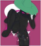  absurd_res anthro anus balls belly big_hat black_body black_fur blush bodily_fluids bovid caprine clothing deltarune face_covered floppy_ears flustered foreskin fur genitals goat hat headgear headwear hi_res hiding_face male mammal musk navel nude on_one_leg penis raised_leg ralsei scarf short_tail simple_background solo sp_advanced standing sweat sweatdrop sweaty_balls sweaty_genitalia sweaty_legs undertale undertale_(series) video_games 