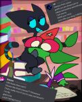  animated anthro balls book bouncing_balls discord_(app) flygon forced forced_oral genitals library magic_user male male/male nintendo oral penis pok&eacute;mon pok&eacute;mon_(species) roksim roksim_the_time_mage saggy_balls sex short_playtime story story_in_description text video_games voidcat 