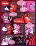  2019 absurd_res amy_rose anthro bodily_fluids breasts breech_loader clothed clothing comic detailed_background duo echidna english_text eulipotyphlan exposed_breasts female forced fur green_eyes handwear hedgehog hi_res knuckles_the_echidna male mammal monotreme nipples purple_eyes rape sega sex sonic_the_hedgehog_(series) tears text toso video_games 