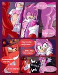  2019 absurd_res amy_rose anthro blood bodily_fluids breasts breech_loader clothed clothing comic crying cum detailed_background dialogue duo ejaculation english_text exposed_breasts female forced fur genital_fluids green_eyes handwear hi_res knuckles_the_echidna male male/female nipples orgasm penetration purple_eyes rape sega sex sonic_the_hedgehog_(series) tears text toso video_games 