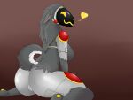  &lt;3 4:3 absurd_res anthro big_breasts big_butt breasts butt camel_toe feet female floppy_ears fur genitals glistening glistening_body grey_body grey_fur guiltyskull_(artist) hair hi_res huge_butt icary_(character) long_ears long_hair long_tail looking_at_viewer machine metal nude protogen pussy simple_background smile solo spread_legs spreading thick_thighs white_body white_fur wide_hips 