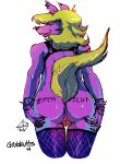  anthro canid canine canis female goth grubbutts hi_res mammal solo wolf 