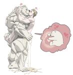  &lt;3 absurd_res anal anthro anthro_penetrating anthro_penetrating_human big_dom_small_sub big_pecs blonde_hair bodily_fluids chan_kiti_chan_(artist) cum cum_drip cum_in_ass cum_inside dominant dominant_anthro dripping duo ejaculation embrace excessive_cum eye_contact fur genital_fluids grin hair hi_res holding_partner hug human human_on_anthro human_penetrated impregnation internal interspecies larger_anthro looking_at_another male male/male mammal muscular muscular_anthro muscular_male nude ovum ovum_with_heart pecs penetration pregnant pregnant_male red_eyes romantic romantic_couple sex size_difference smaller_human smaller_penetrated smile stand_and_carry_position standing standing_sex submissive submissive_human ursid white_body white_fur 