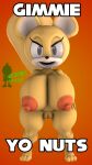  3d_(artwork) 9:16 anthro ariana_maplethorpe big_breasts big_nipples black_nose breasts brown_eyes digital_media_(artwork) fan_character female fur genitals gradient_background hi_res huge_breasts kennythebobcat_(artist) looking_at_viewer mammal nipples nude open_mouth orange_nipples orange_pussy pussy rodent sciurid sega short_stack simple_background solo sonic_the_hedgehog_(series) source_filmmaker text thick_thighs tree_squirrel white_inner_ear wide_hips yellow_body yellow_fur 