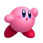  1:1 2021 :o absurd_res alien ambiguous_gender bald barefoot black_sclera blue_eyes featureless_crotch feet hand_on_head hi_res kirby kirby_(series) kirby_and_the_forgotten_land looking_away multicolored_body multicolored_eyes multicolored_skin nintendo not_furry nude official_art open_mouth pink_body pink_skin pose raised_arm red_body red_skin red_tongue rosy_cheeks round_body simple_background solo tongue unknown_artist video_games waddling_head white_background white_eyes 