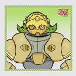  1:1 2020 2d_(artwork) 2d_animation animated armor big_breasts breasts candy_tooth_(artist) clothing female flashing flashing_breasts gradient_background huge_breasts humanoid looking_at_viewer machine not_furry orisa_(overwatch) robot robot_humanoid short_playtime simple_background solo undressing 