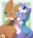  absurd_res anthro anthrofied balls blush bodily_fluids clothed clothing cum cumshot duo eevee ejaculation erection fisuku foreskin frottage genital_fluids genitals half-closed_eyes hand_on_shoulder hi_res humanoid_genitalia humanoid_penis looking_at_viewer male male/male meowstic narrowed_eyes nintendo orgasm partially_retracted_foreskin penis pok&eacute;mon pok&eacute;mon_(species) pok&eacute;morph sex thick_thighs video_games young 