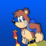  1:1 absurd_res avian banjo-kazooie banjo_(banjo-kazooie) breegull female hi_res kazooie male male_focus mammal pembrokewkorgi rareware ursid video_games 