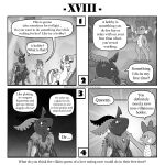  1:1 alternate_species arthropod comic dialogue dragon english_text equid equine friendship_is_magic gesture hasbro hi_res horn insect insect_wings lepidopteran mammal monochrome moth my_little_pony pointing pointing_at_another queen_chrysalis_(mlp) spike_(mlp) text twilight_sparkle_(mlp) url vavacung winged_unicorn wings 