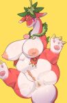  anthro anus areola big_anus big_areola big_breasts big_clitoris big_nipples blush breasts butt claws clitoris curvy_figure dragon female genitals hi_res huge_breasts nipples nude plant puffy_areola pussy puzzle_and_dragons red_body red_sky_fruit_strawberry_dragon reptile scalie simple_background slightly_chubby solo solterv spread_legs spreading thick_thighs toe_claws video_games voluptuous white_body wingless_dragon 