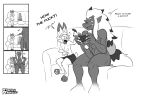  absurd_res anal anal_penetration casual_erection dildo dildo_in_ass dildo_insertion dildo_sitting english_text erection gaming gaming_while_penetrated hi_res male male/male monochrome nintendo penetration pok&eacute;mon pok&eacute;mon_(species) randoramble ridiculous_fit scorbunny sex_toy sex_toy_in_ass sex_toy_insertion shocked_expression sunny_flowers text video_games zed_burrows zoroark 