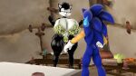 16:9 anthro barefoot big_(disambiguation) blueapple bra breasts butt camo clothing duo feet female hershey_the_cat hi_res humanoid hut male male/female mostly nude panties print sega sonic_the_hedgehog sonic_the_hedgehog_(series) tagme underwear widescreen 