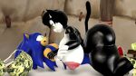  16:9 anthro bedroom bedroom_eyes big_breasts big_butt blueapple breasts butt dominant dominant_female duo female hershey_the_cat hi_res huge_breasts huge_butt humanoid imminent_sex male male/female narrowed_eyes nude seductive sega sonic_the_hedgehog sonic_the_hedgehog_(series) tagme taller_female widescreen 