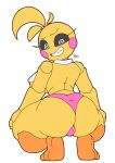  &lt;3 &lt;3_eyes animal_humanoid anthro anthrofied beakless bib big_breasts big_butt bird_feet black_sclera breasts broly_culo butt camel_toe clothing curvaceous curvy_figure eyelashes female five_nights_at_freddy&#039;s five_nights_at_freddy&#039;s_2 hi_res humanoid looking_at_viewer looking_back lovetaste_chica machine meme non-mammal_breasts panties presenting presenting_hindquarters pupils robot robot_humanoid rosti sharp_teeth solo teeth thick_thighs toy_chica_(fnaf) twerking underwear video_games voluptuous white_eyes white_pupils wide_hips yellow_body 