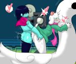  &lt;3 anal anal_penetration anthro anthro_penetrated blue_body blush boat bottomless bovid camera caprine clothed clothed_sex clothing dark_hair deltarune duo enigi09 from_behind_position fur goat hair hi_res human human_on_anthro human_penetrating human_penetrating_anthro interspecies kris_(deltarune) looking_pleasured male male/male male_penetrated male_penetrating male_penetrating_male mammal monster motion_lines open_mouth penetration ralsei sex swan_boat undertale_(series) vehicle video_games watercraft white_body white_fur 
