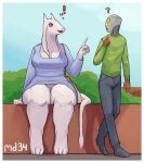  ! 3_toes ? age_difference anon anthro big_breasts border boss_monster bovid breasts caprine claws cleavage clothed clothing deltarune dress duo faceless_character faceless_male feet felid female floppy_ears fur gesture goat handbag hi_res horn human hybrid larger_female lion long_tail male male/female mammal mature_female md34 monster older_female pantherine pointing public red_eyes size_difference slightly_chubby sweater tail_tuft thick_thighs tight_clothing toes topwear toriel tuft undertale undertale_(series) video_games white_body white_border white_fur 